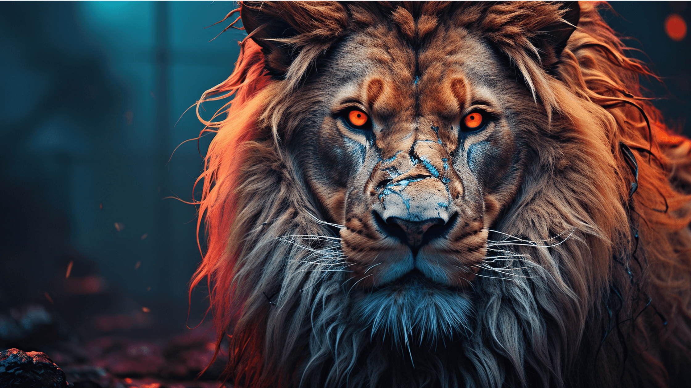 Lion Scar Face